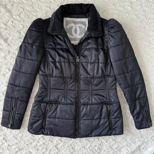 CHANEL Puffer Jacket RUNWAY Quilted Coat